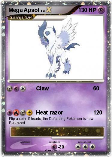Pokemon Mega Apsol