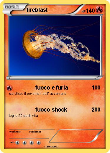 Pokemon fireblast