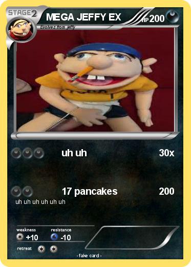 Pokemon MEGA JEFFY EX
