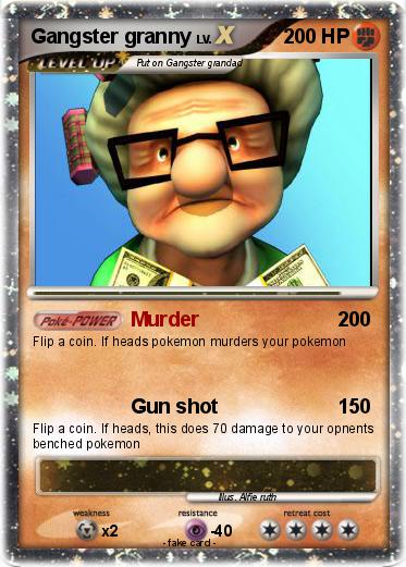 Pokemon Gangster granny