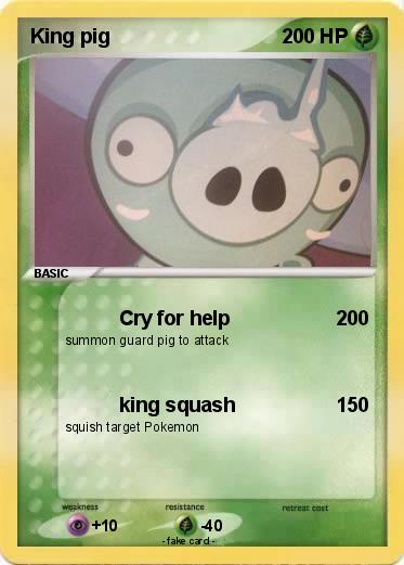 Pokemon King pig