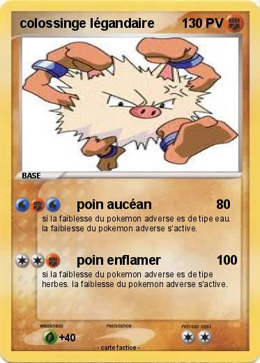 Pokemon colossinge légandaire
