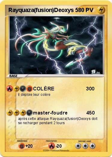 Pokemon Rayquaza(fusion)Deoxys 5