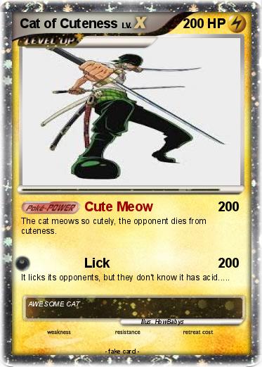 Pokemon Cat of Cuteness