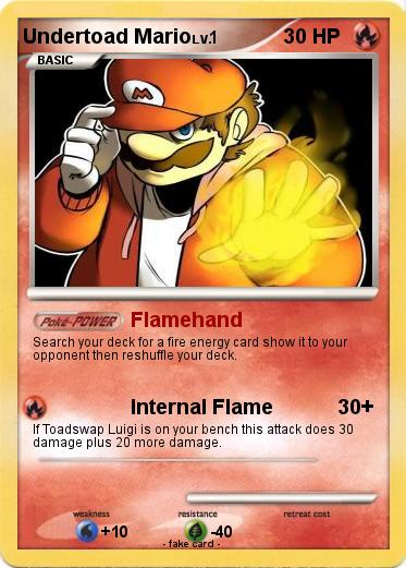 Pokemon Undertoad Mario