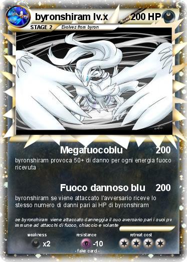 Pokemon byronshiram lv.x