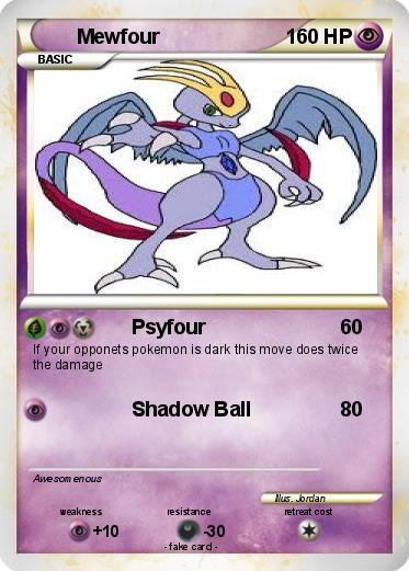 Pokemon Mewfour