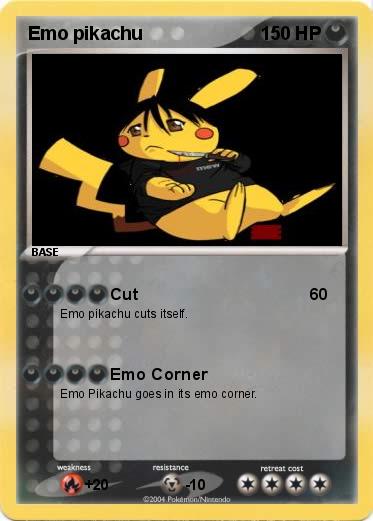Pokemon Emo pikachu