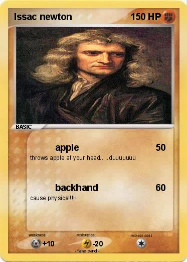 Pokemon Issac newton