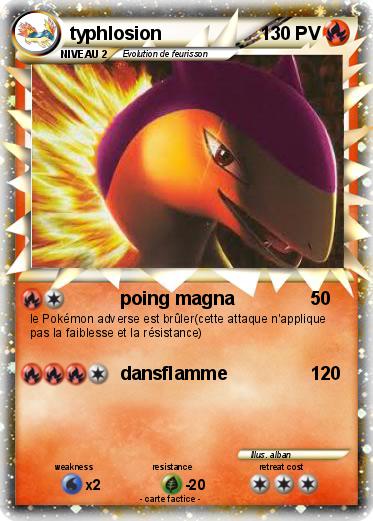 Pokemon typhlosion