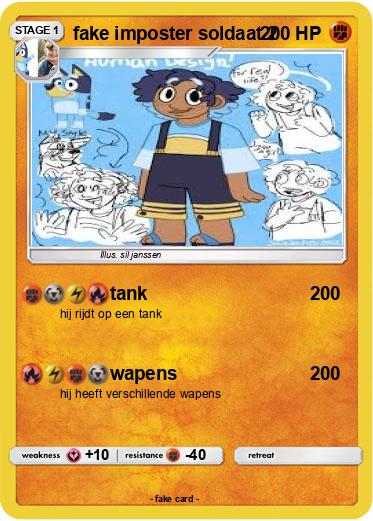 Pokemon fake imposter soldaat 2