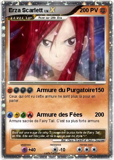 Pokemon Erza Scarlett