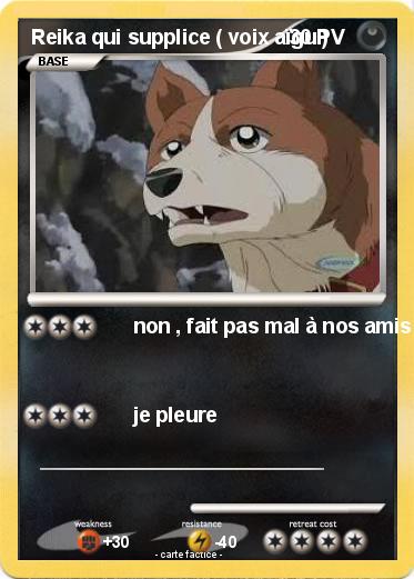 Pokemon Reika qui supplice ( voix aïgu )
