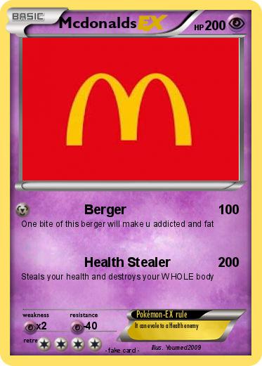 Pokemon Mcdonalds