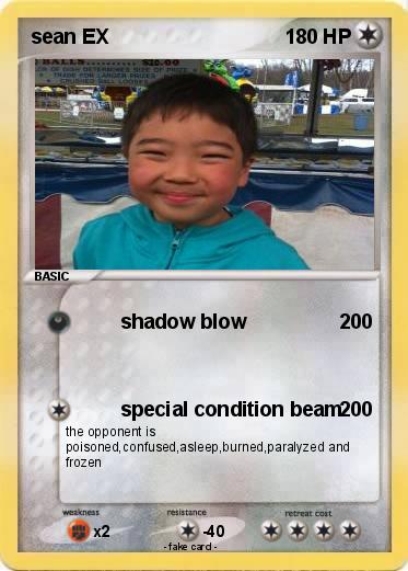 Pokemon sean EX