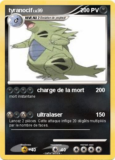 Pokemon tyranocif
