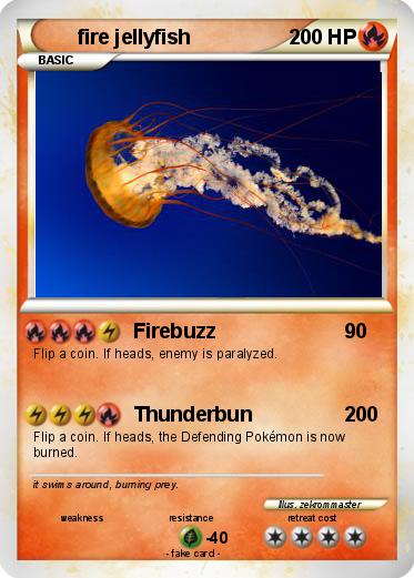 Pokemon fire jellyfish