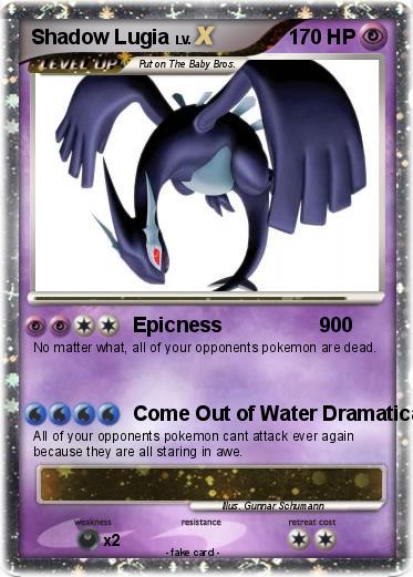 Pokemon Shadow Lugia