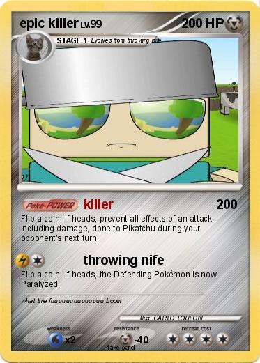 Pokemon epic killer