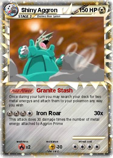 Pokemon Shiny Aggron