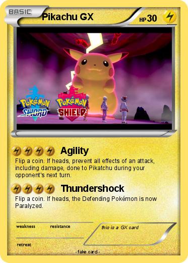 Pokemon Pikachu GX