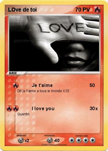 Pokemon LOve de toi 