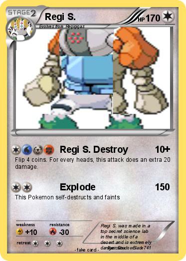 Pokemon Regi S.