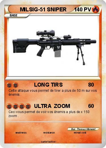 Pokemon MILSIG-51 SNIPER