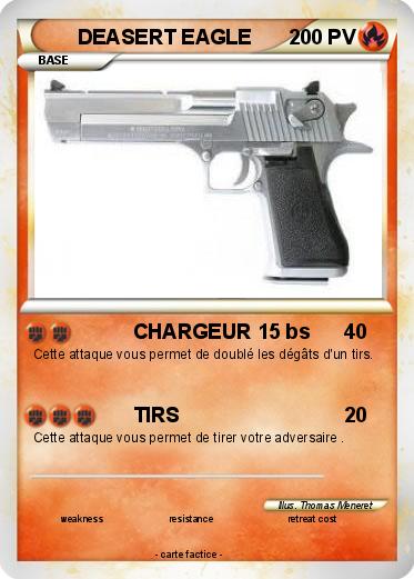 Pokemon DEASERT EAGLE