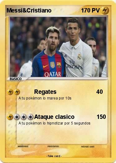 Pokemon Messi&Cristiano