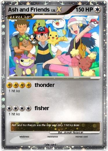 Pokemon Ash and Friends