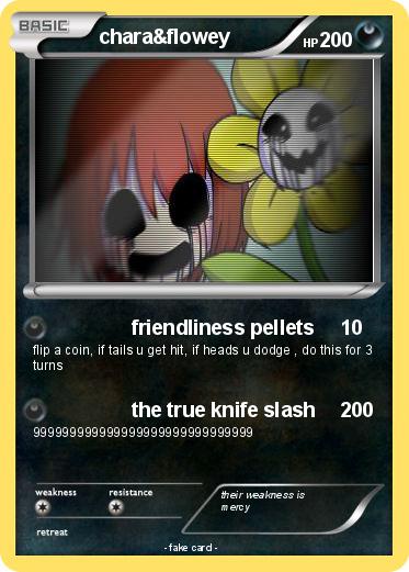 Pokemon chara&flowey