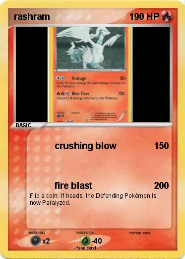 Pokemon rashram