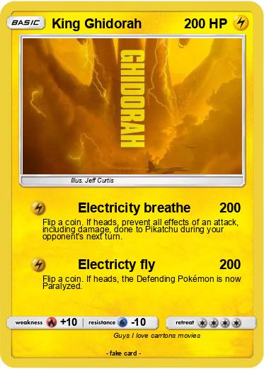 Pokemon King Ghidorah