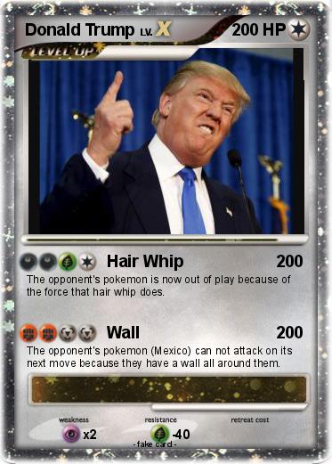Pokemon Donald Trump