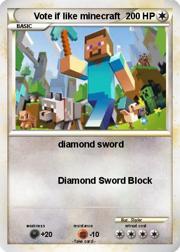 Pokemon Vote if like minecraft