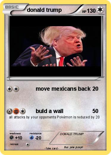 Pokemon donald trump