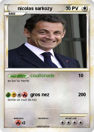 Pokemon nicolas sarkozy