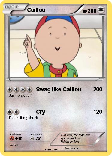 Pokemon Caillou
