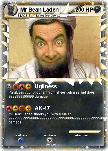 Pokemon Mr Bean Laden
