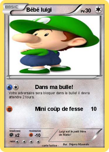 Pokemon Bébé luigi