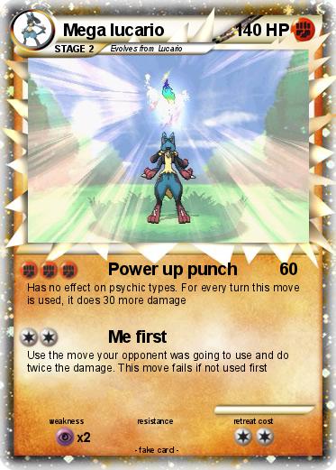 Pokemon Mega lucario