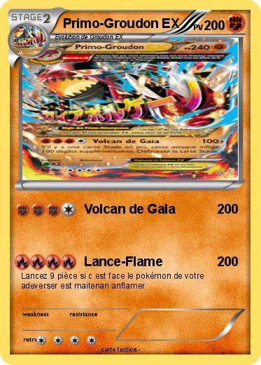 Pokemon Primo-Groudon EX