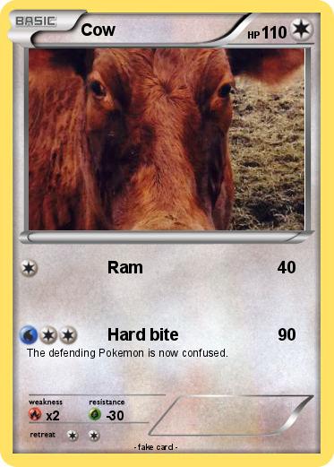 Pokemon Cow