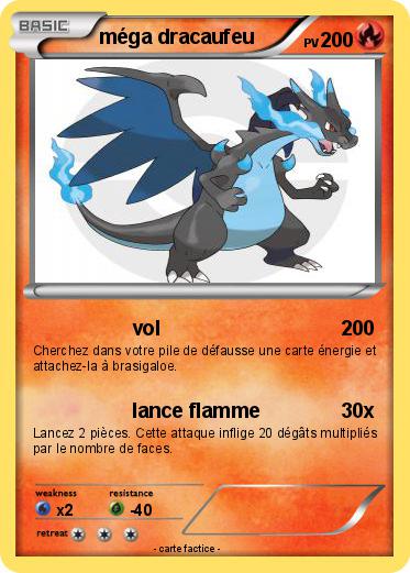 Pokemon méga dracaufeu
