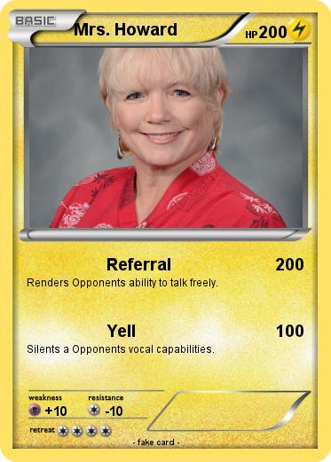 Pokemon Mrs. Howard