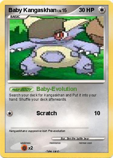 Pokemon Baby Kangaskhan