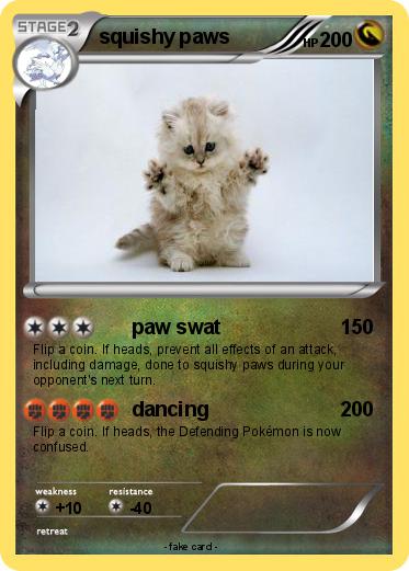 Pokemon squishy paws