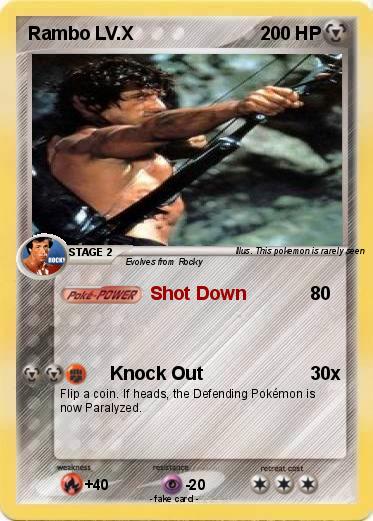 Pokemon Rambo LV.X
