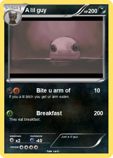 Pokemon A lil guy
